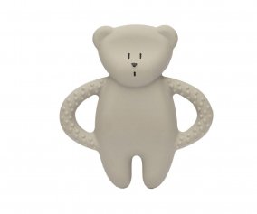 Mordedor de Caucho Natural Oso Gray