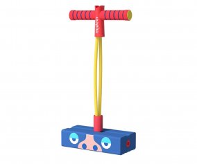 Pogo Jumper con Suono Blue Hippo