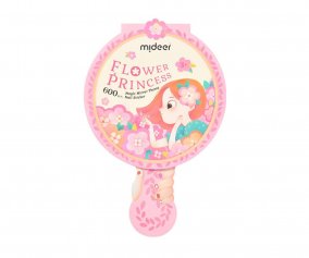 Set Pegatinas para Uas con Espejo "Princesa Floral"