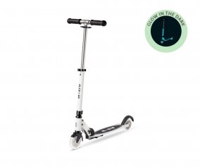 Scooter Micro Sprite Glow LED branca 