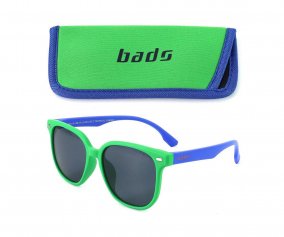 Gafas de Sol Infantil Flexibles Verde-Azul (6-12aos)