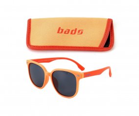 Gafas de Sol Infantil Flexibles Naranja-Rojo (6-12aos)