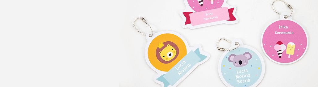 Llaveros personalizados