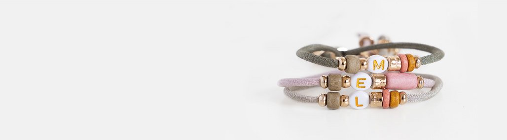 Pulseiras com Nome para Bebs