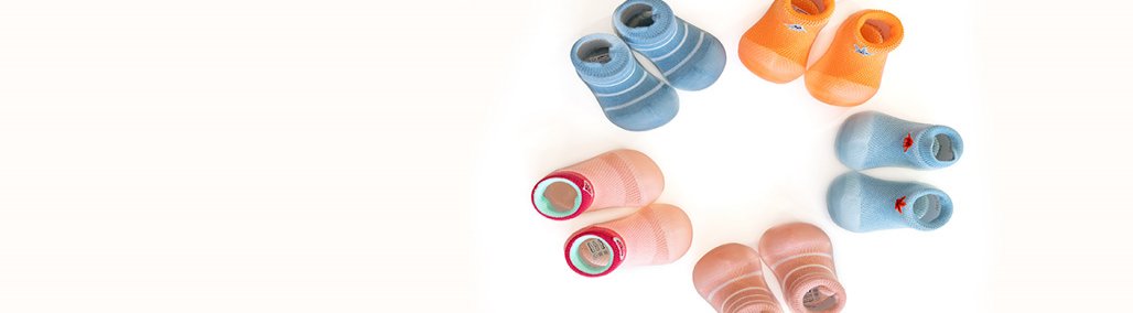 Chaussettes avec Semelle pour Bbs